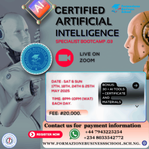 Certified Artificial Intelligence Specialist Bootcamp (3rd Edition)